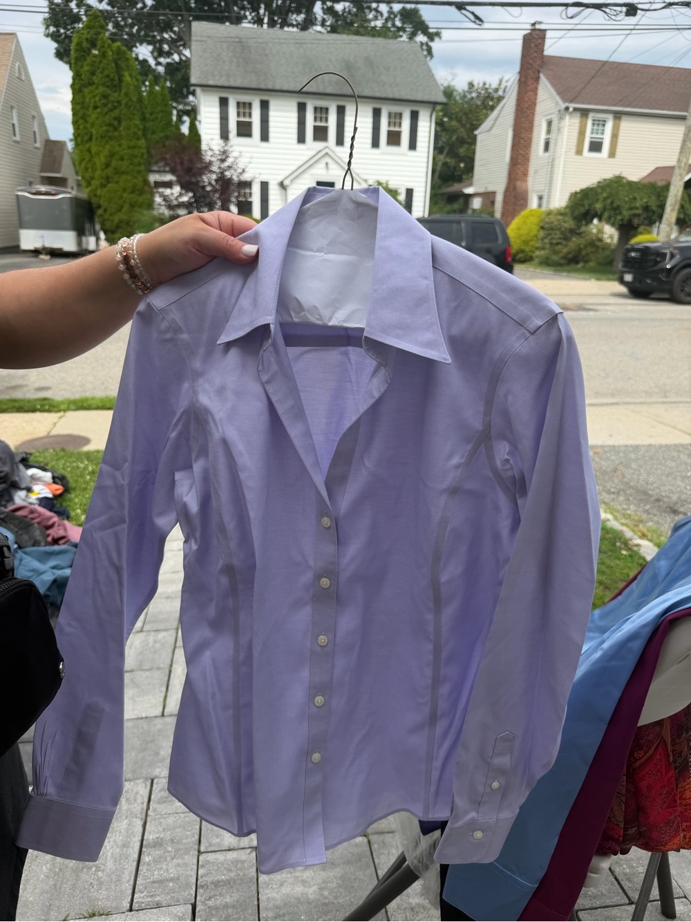Brooks Brothers Lavender Button-Down Dress Shirt